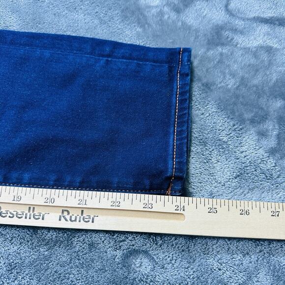 American Eagle Jegging Jeans Womens Sz.4 Blue‎ Denim Crop Super Super Stretch - Picture 11 of 12